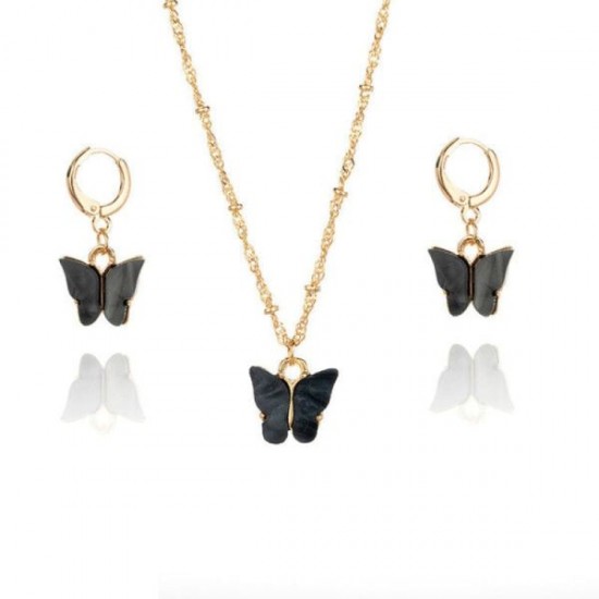 Wholesale Color Pendant Necklace Set Wholesale Color Pendant Necklace Set